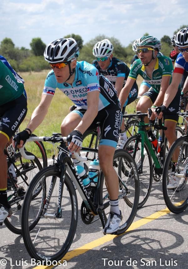 Levi Leipheimer in Omega Pharma blue