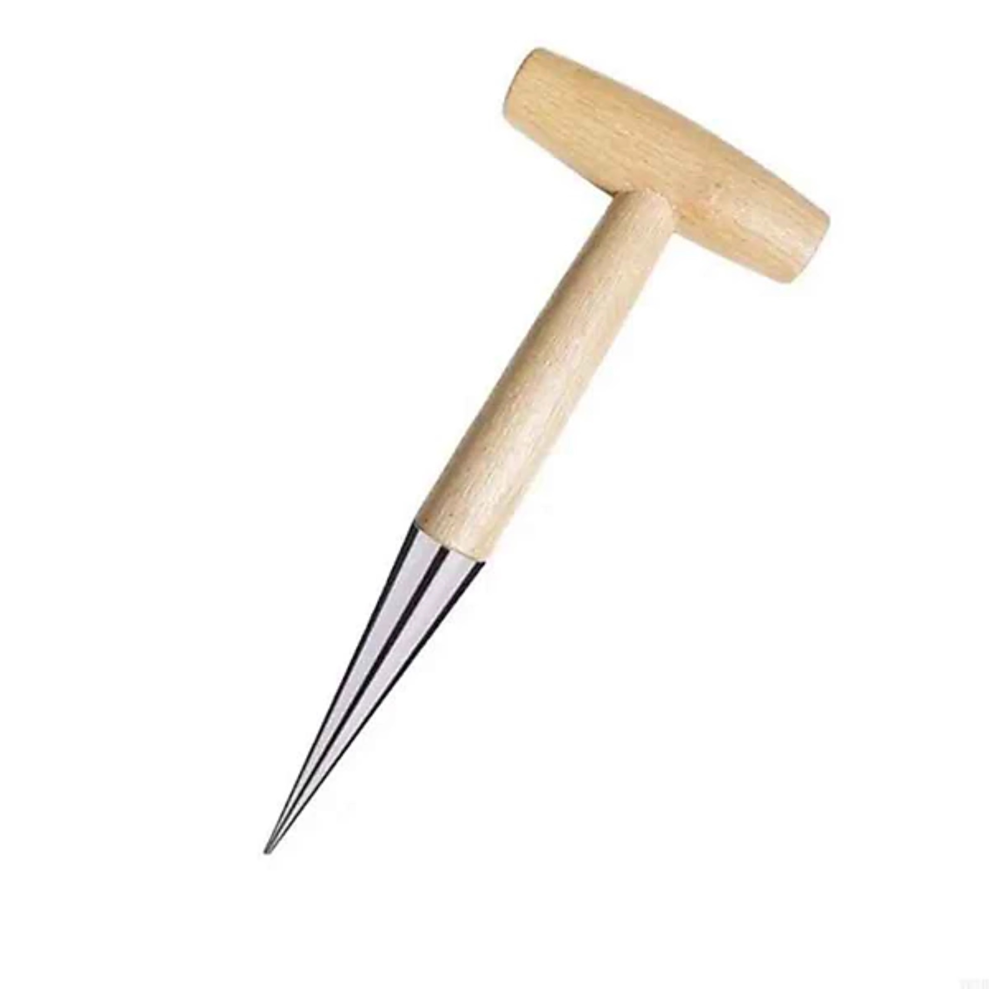 Stainless Steel Hand Dibber Seed Sowing Tool with Handle