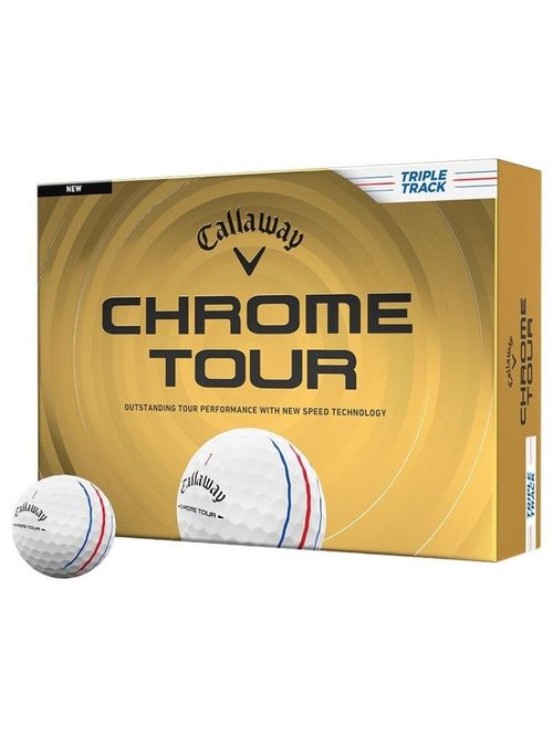 Callaway Chrome Tour Triple Track Golf Balls 2026