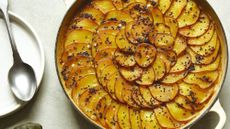 Thai fish pie with crispy turmeric potatoes 