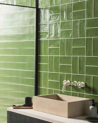 Green bathroom ideas