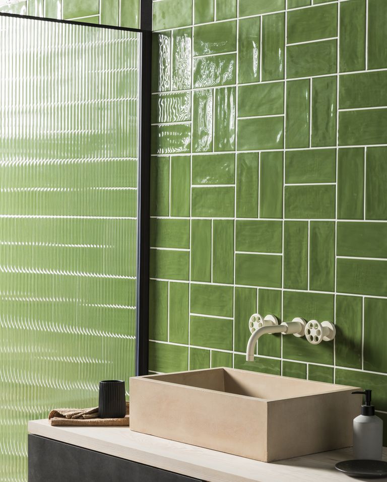 28 stunning green bathrooms to inspire you this year Real Homes