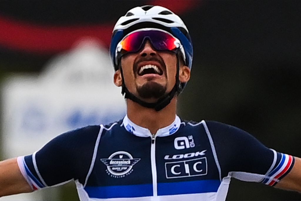Julian Alaphilippe (France) wins the 2020 UCI Road World Championships
