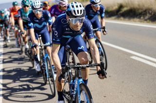 Volta a la Comunitat Valenciana 2022 - 72nd Edition â€” 2nd stage Betera - Torrent 172,1 km - 03/02/2022 - Alejandro Valverde (ESP - Movistar Team) - photo Luis Angel Gomez/SprintCyclingAgencyÂ©2022