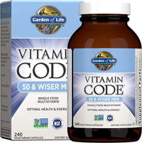 Garden of Life Multivitamin for Men 50+ | Was $50.94, Now $41.98 at Amazon