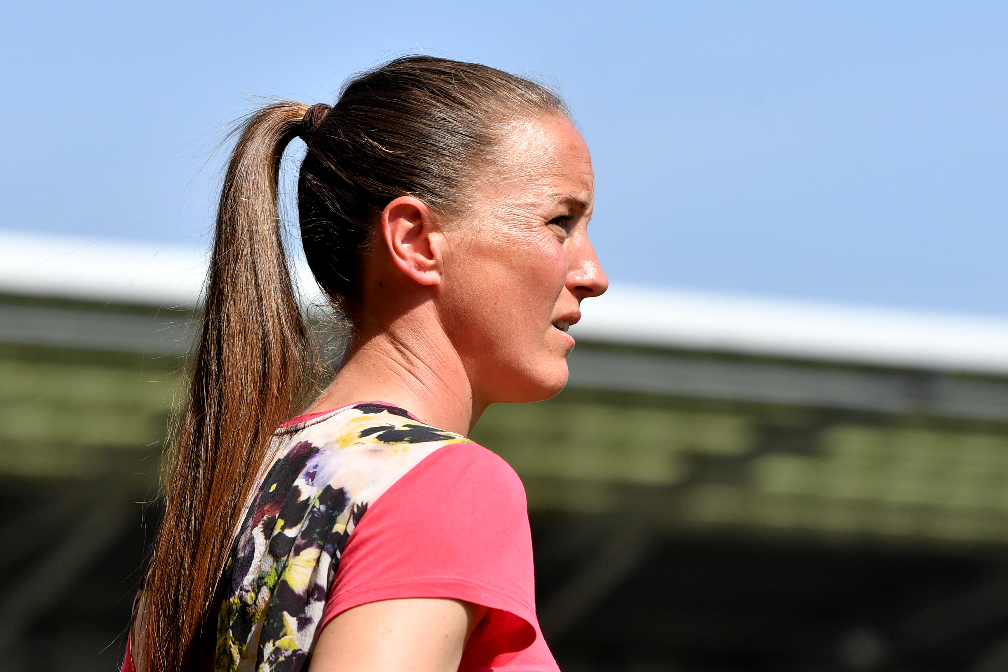 Casey Stoney led Manchester United to promotion at the first attempt