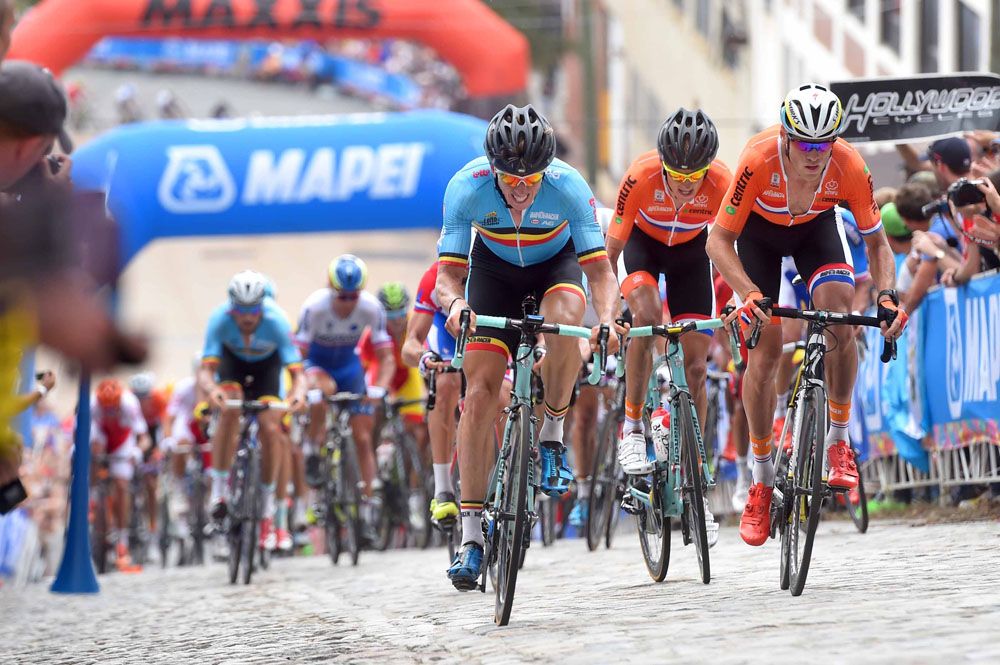 Sep Vanmarcke (Belgium) and Lars Boom (Netherlands)