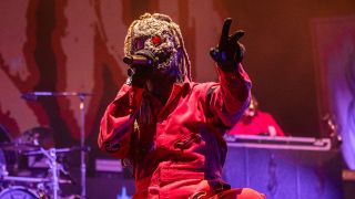 Corey Taylor on stage