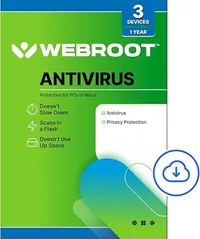 Webroot  Antivirus (3 Devices)