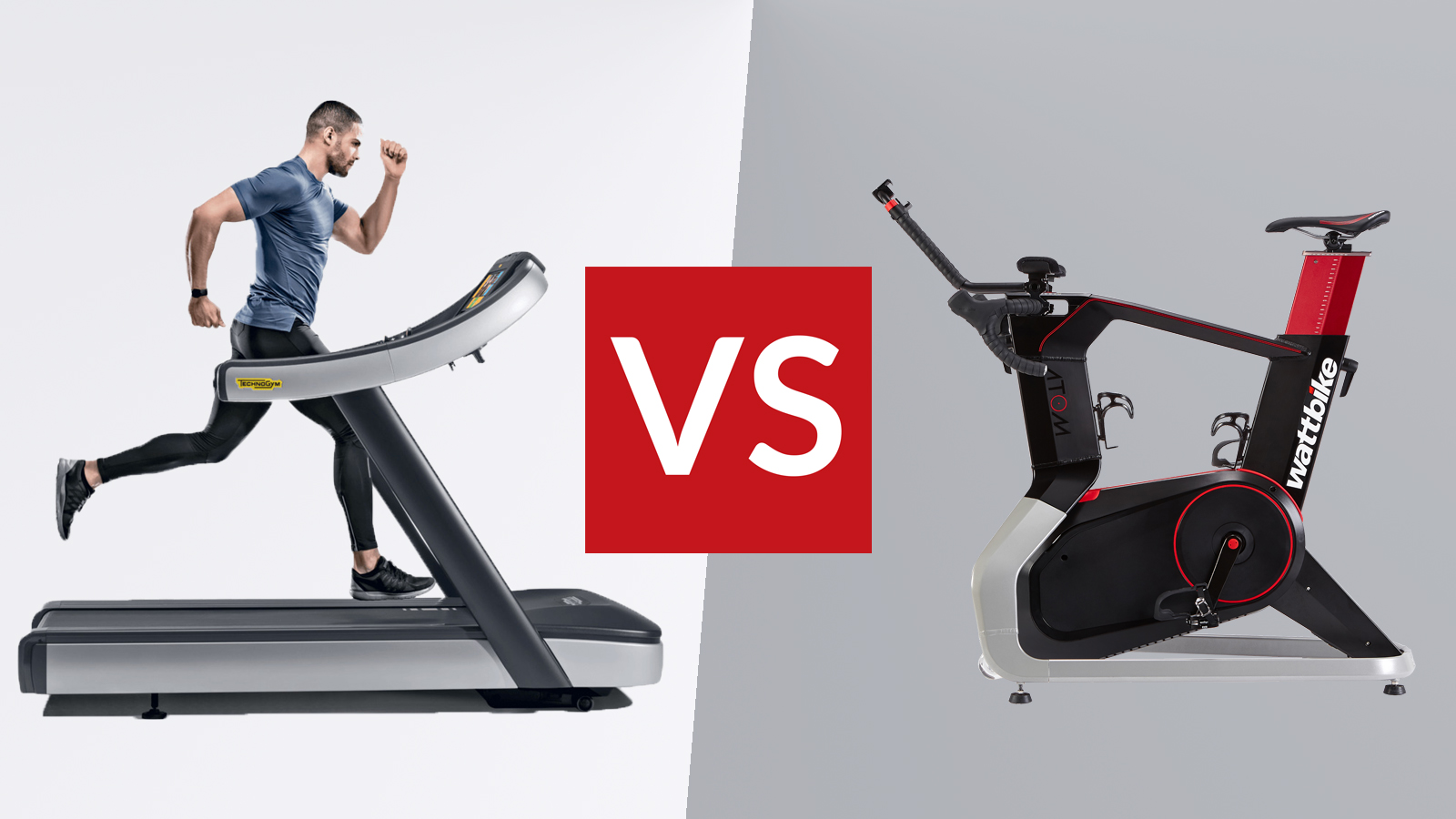 Treadmill v best sale exercise bike