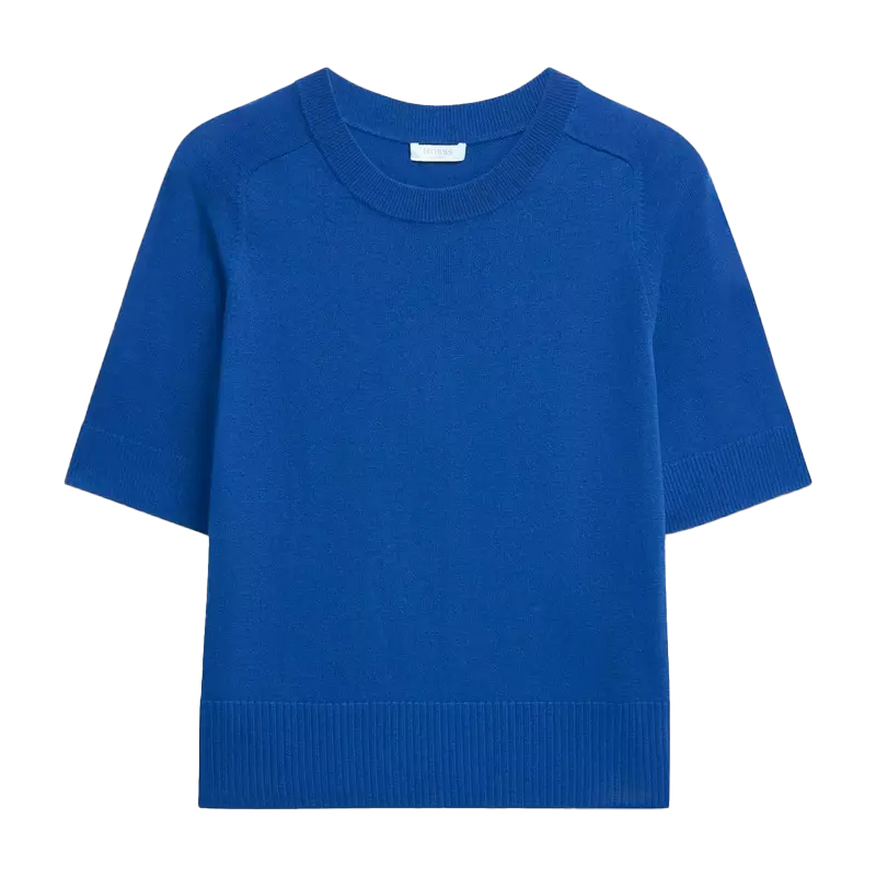 Hobbs blue knitted top