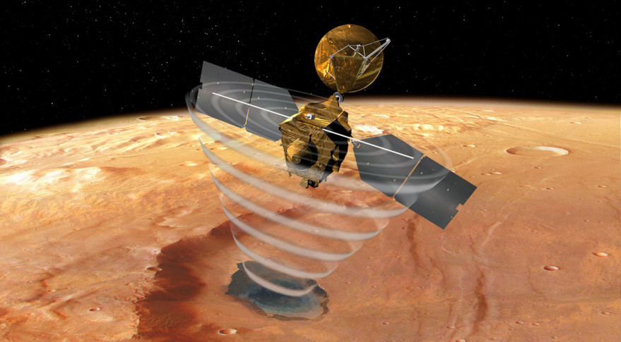 Mars Reconnaissance Orbiter art