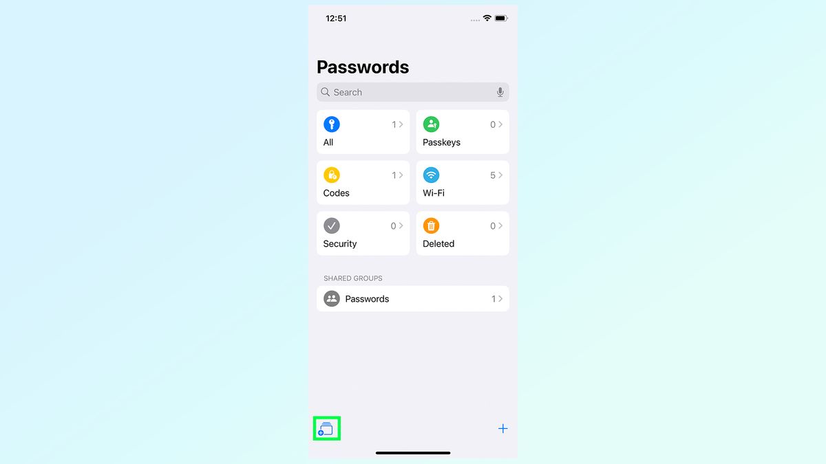 How to set up Passwords app in iOS 18 | Tom's Guide