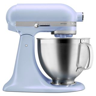 Artisan Stand Mixer in Blue Salt against a white background.