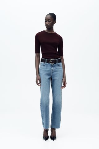 Z1975 Straight-Leg High-Waist Jeans