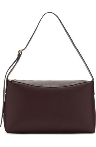 Faux Leather Shoulder Bag