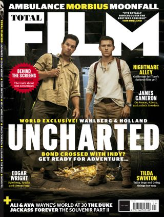 Total Film's Uncharted cover