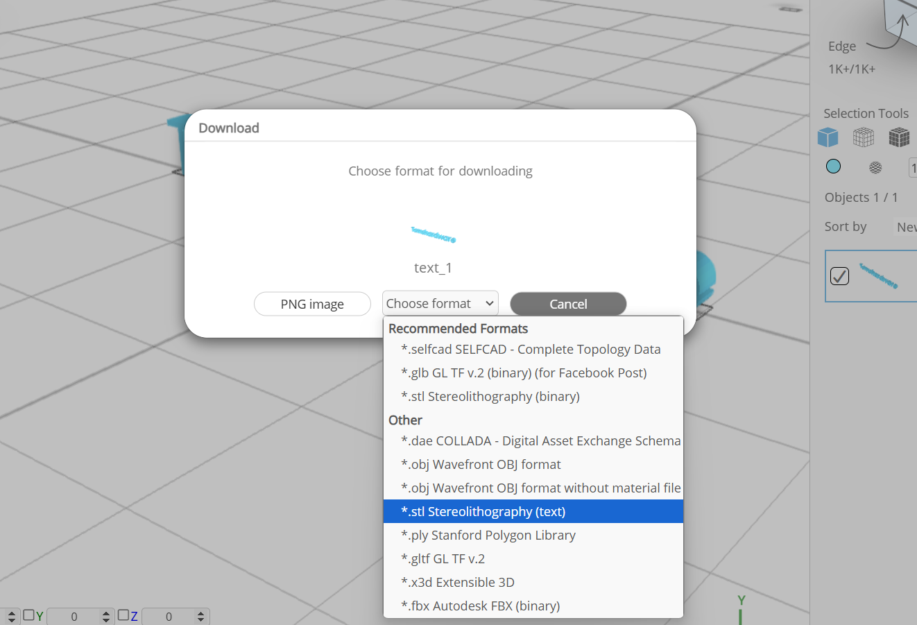 How to Convert Text into a 3D Model