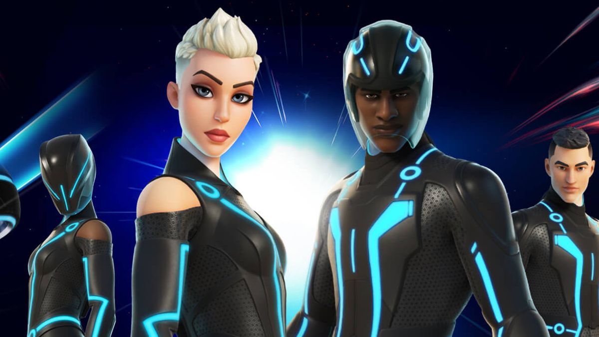 fortnite tron skin