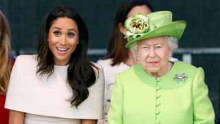 The Duchess Of Sussex Undertakes Her First Official Engagement With Queen Elizabeth II