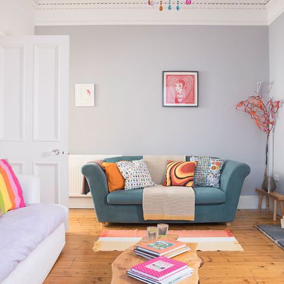 Take a look around this colour-pop cottage in the Scottish borders ...