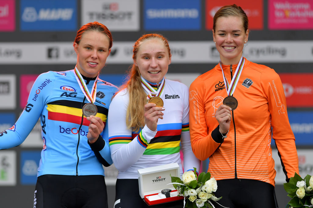 World Championships: Jastrab wins junior women's road race | Cyclingnews