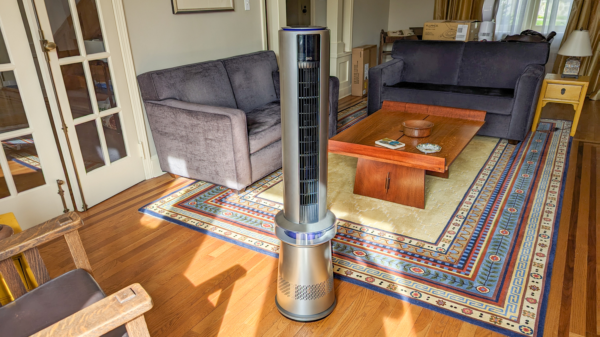 Dreo MC710S air purifier in living room