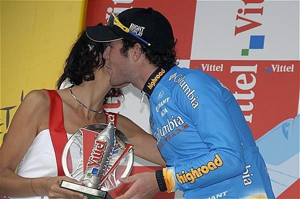 A water company provides the sprinters prize. Is that a sign in the fight against doping?