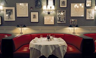 Soho House Townhouse dining room