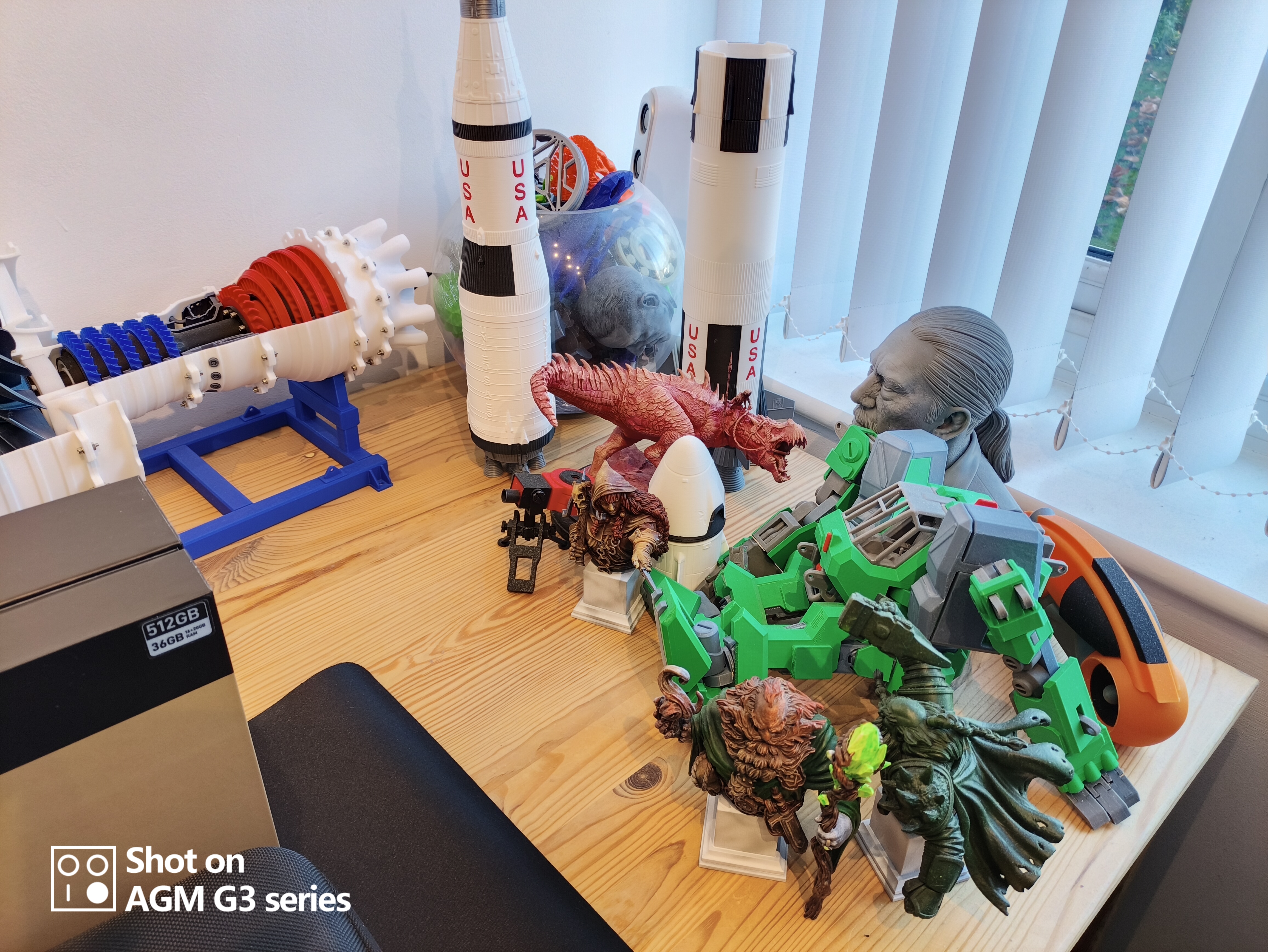 AGM G3 Pro photo and thermal examples