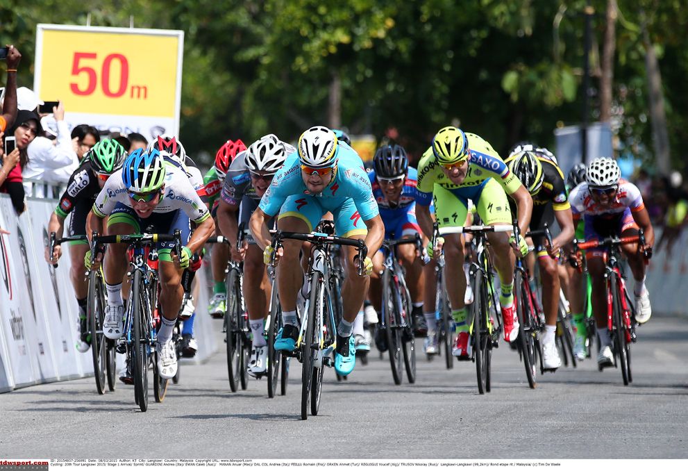 Stage 1 at the Tour de Langkawi