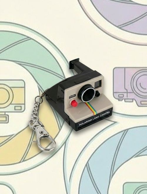 Polaroid Camera Keychain