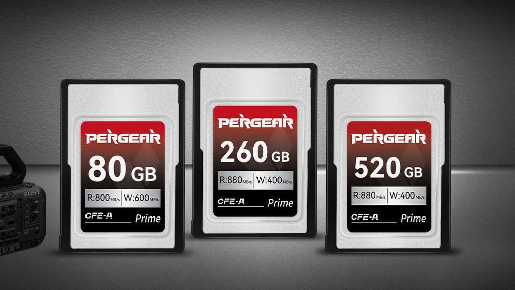 Pergear launches new CFexpress Type A cards high speed, low(ish) cost