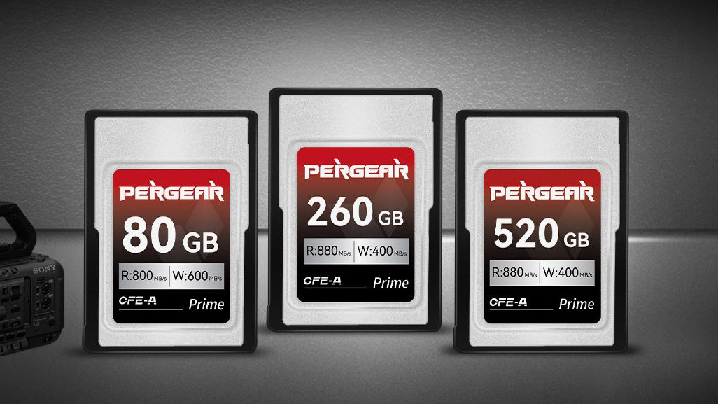 Pergear launches new CFexpress Type A cards: high speed, low(ish 