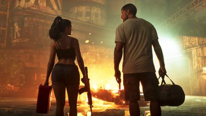 Grand Theft Auto VI – Jason and Lucia in a screenshot