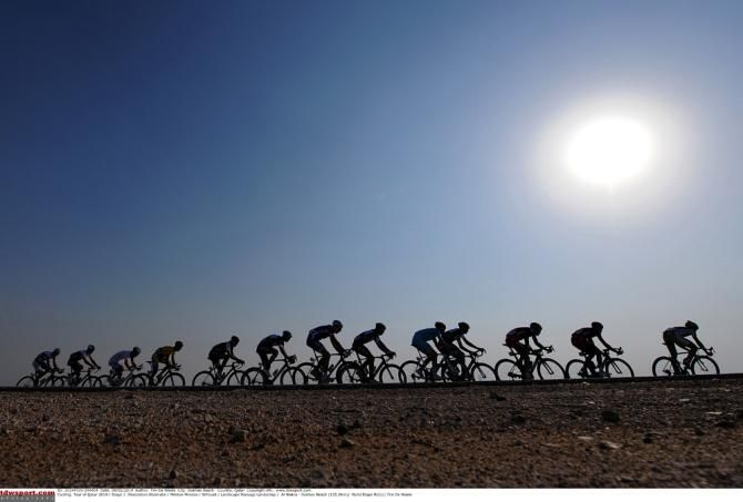 Many riders start their season at the Tour of Qatar