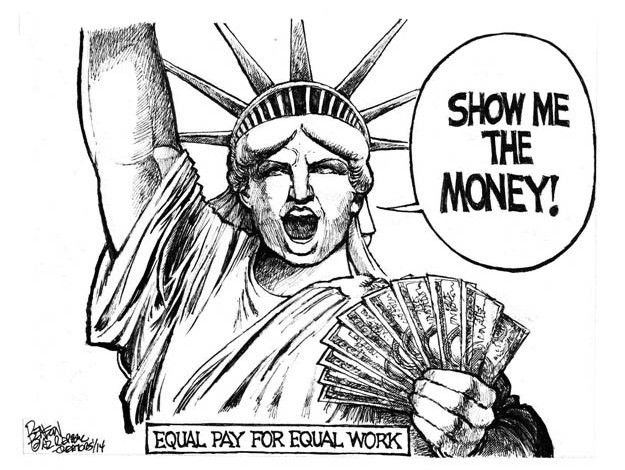 Political cartoon income equality