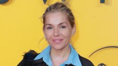 Sienna Miller attends the European Premiere of "Swiped" at The Curzon Mayfair on September 11, 2025 in London, England