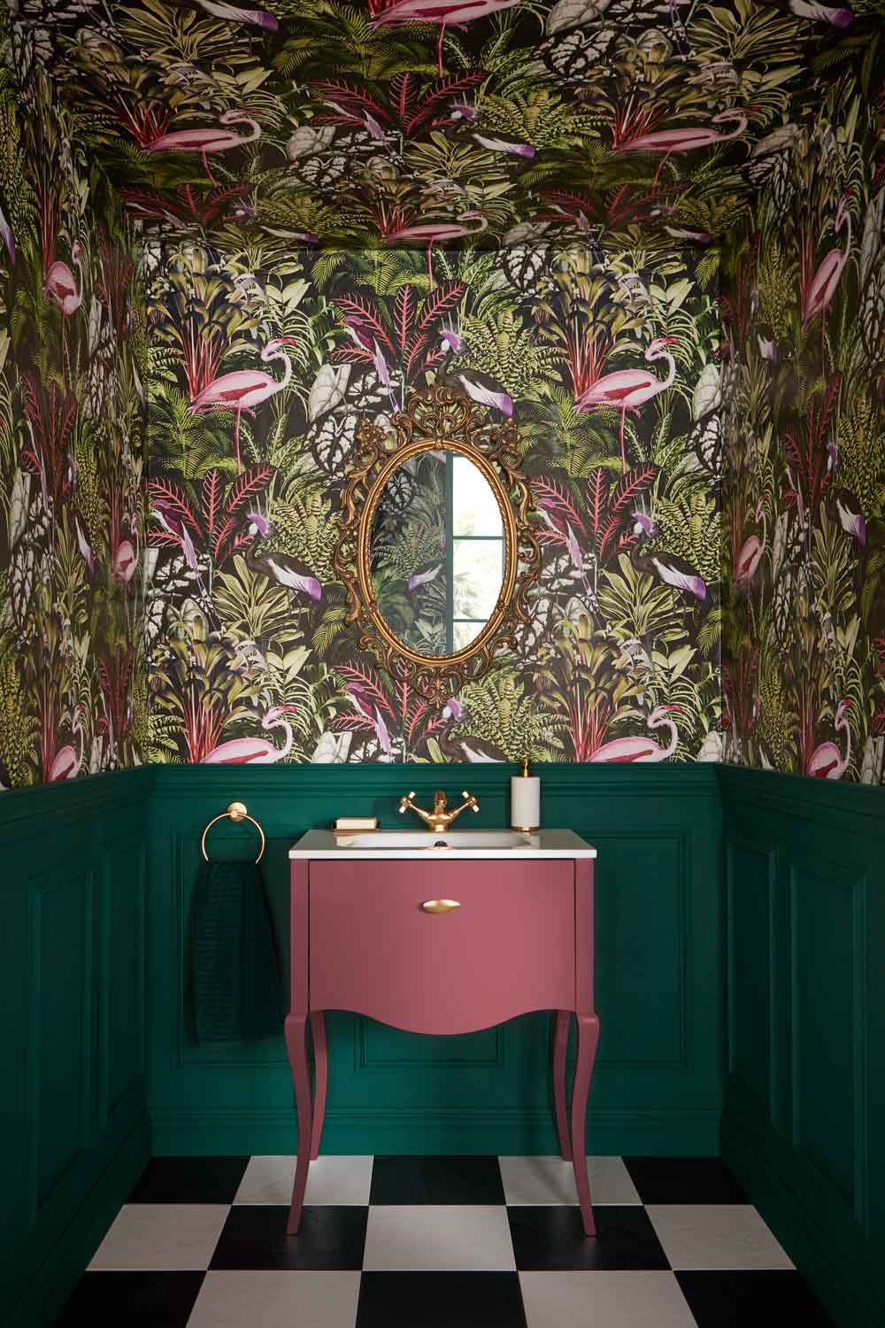 bathroom wallpaper ideas