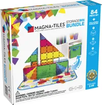 Magna-Tiles 84-piece Storage Bin Bundle | Was $134.99 Now $89.99