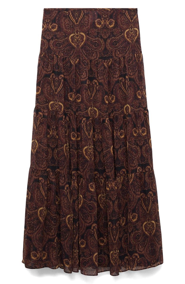Milano Print Maxi Skirt