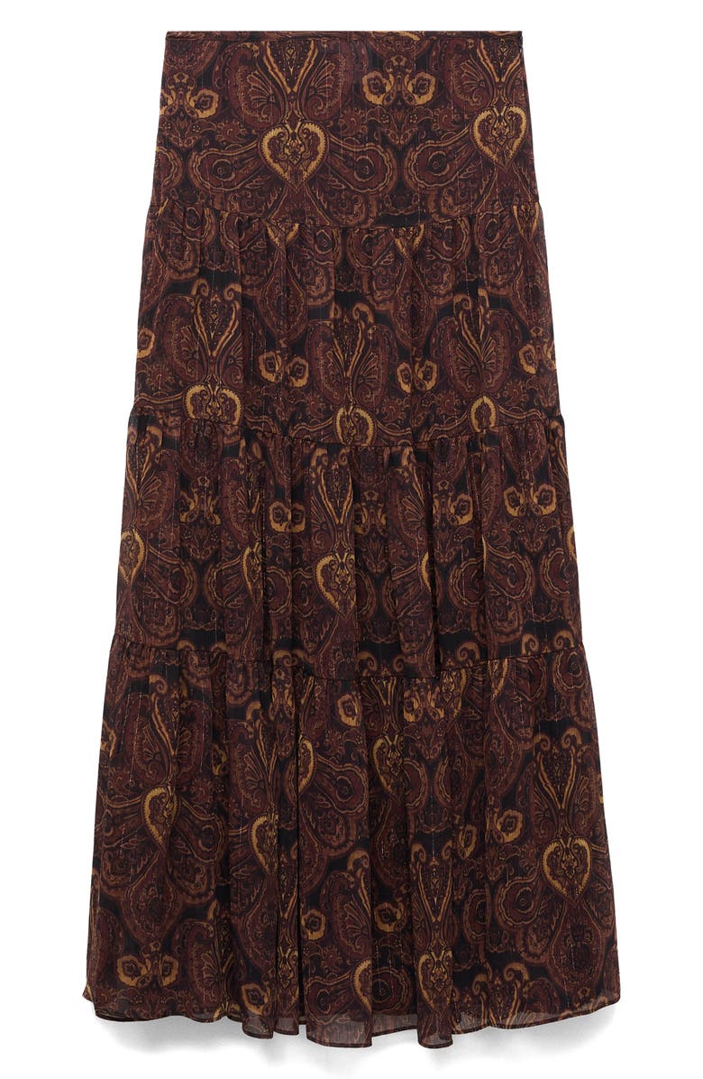 Milano Print Maxi Skirt