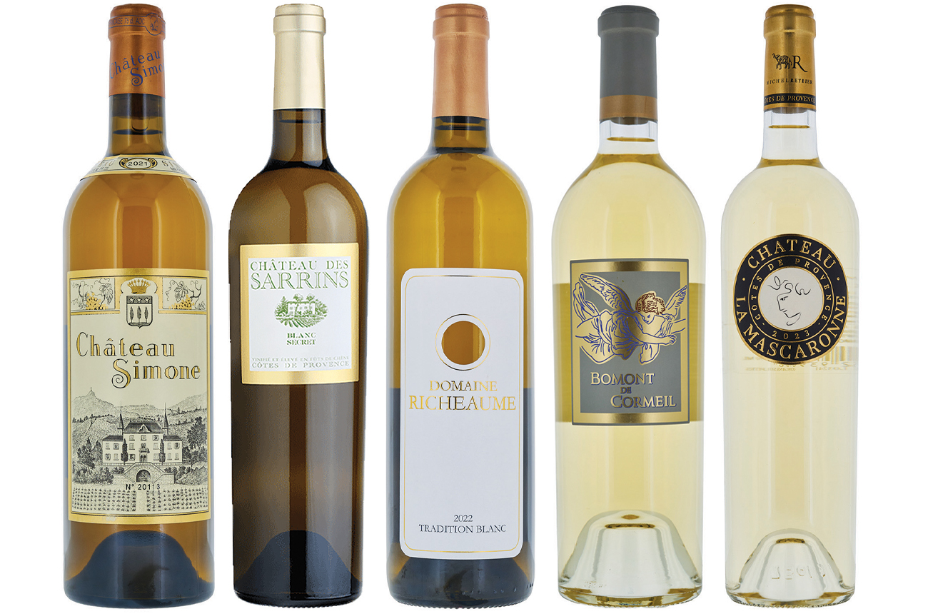 Provence white wines