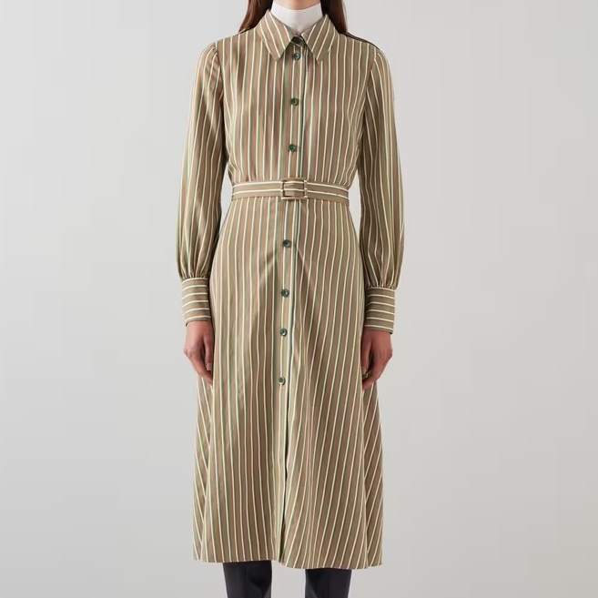 LK Bennett Frances Striped Dress