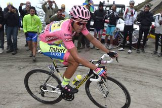 Alberto Contador on stage 20 of the 2015 Giro d'Italia