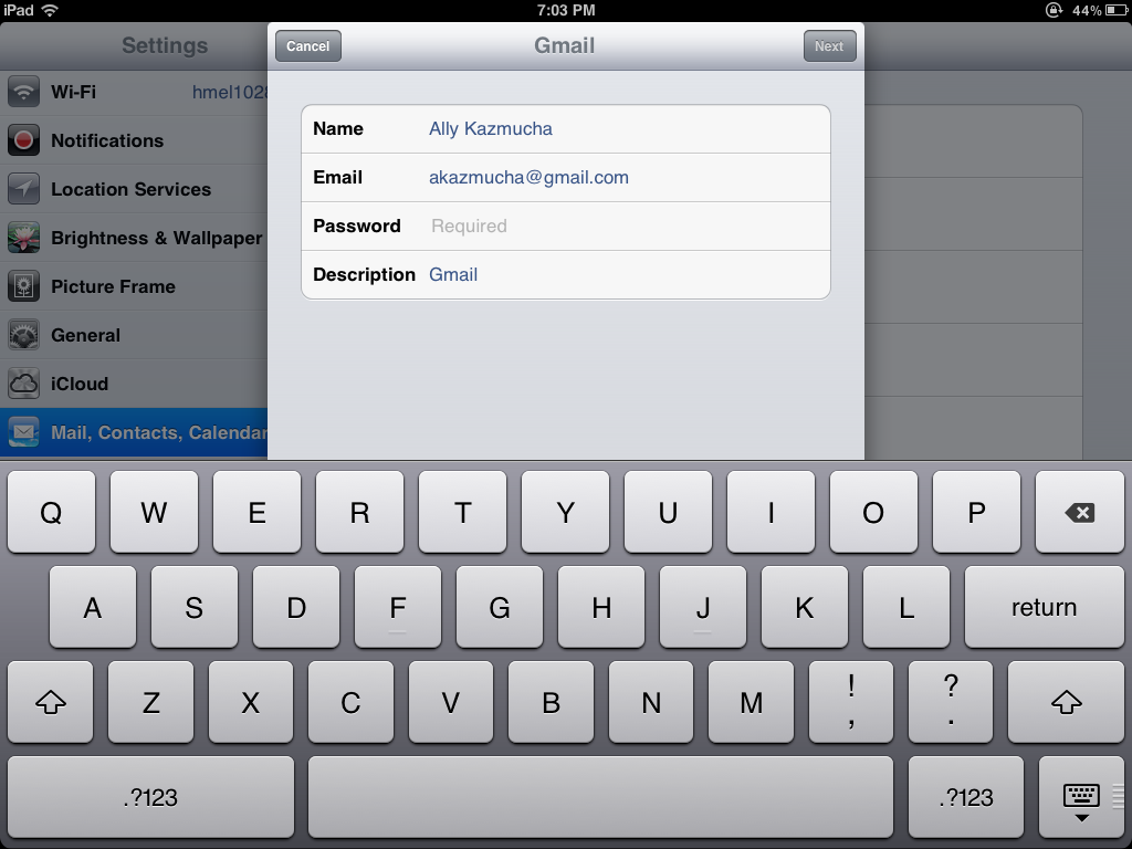 how to send a link in email on ipad