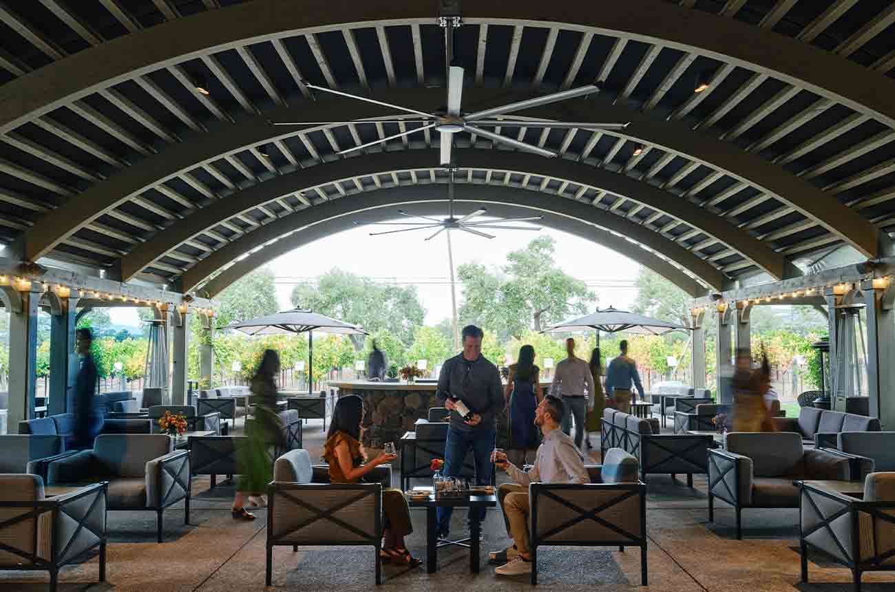 Black Stallion winery restaurant