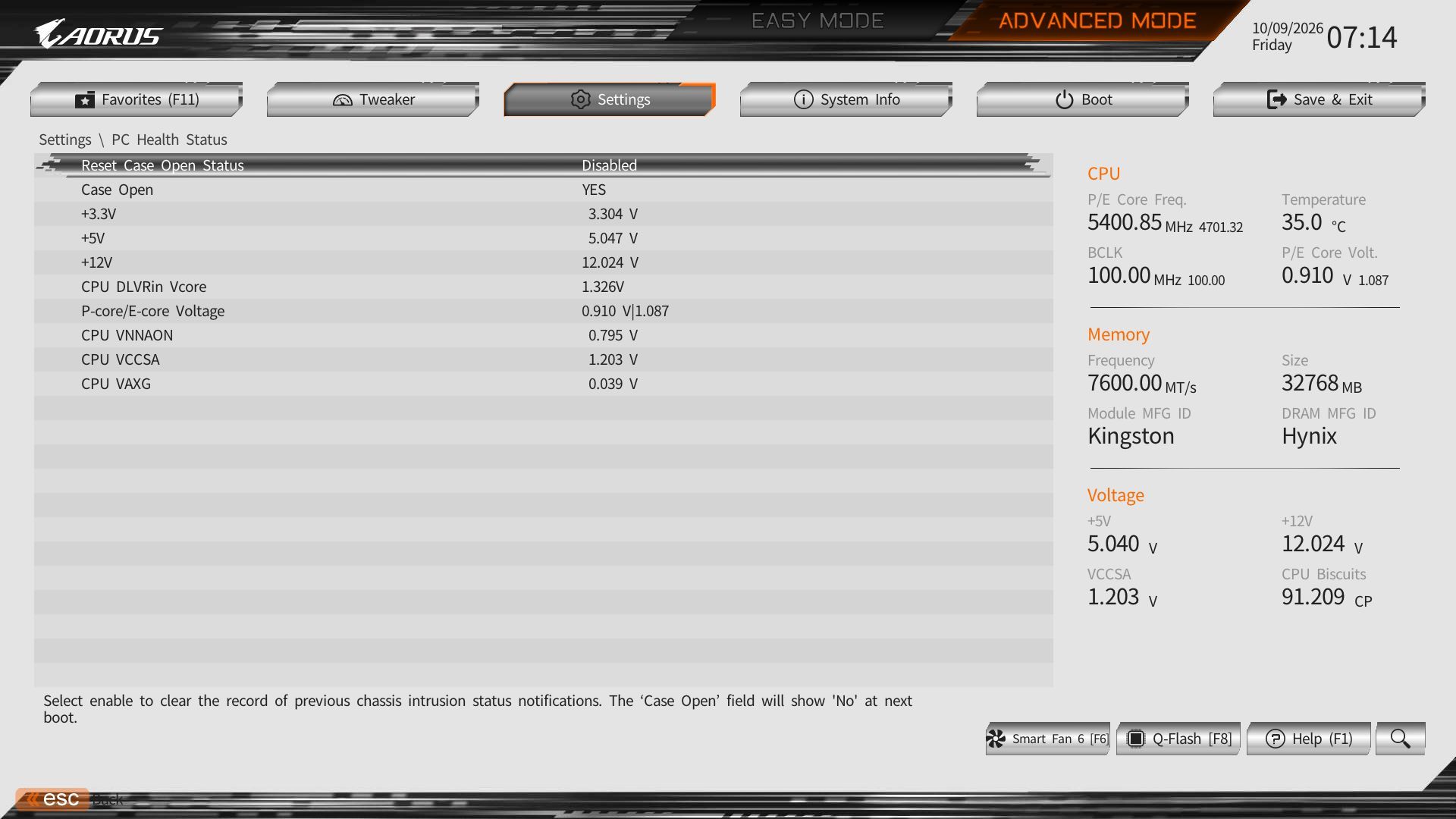 Gigabyte Z890M Aorus Elite Wifi7 Ice - BIOS
