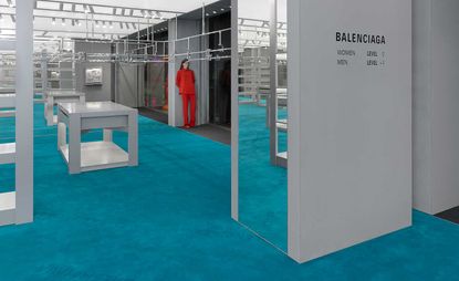 Balenciaga has opened a two-storey boutique on London's Sloane Street