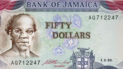 Samuel Sharpe on a Jamaican $50 note © DeAgostini/Getty Images